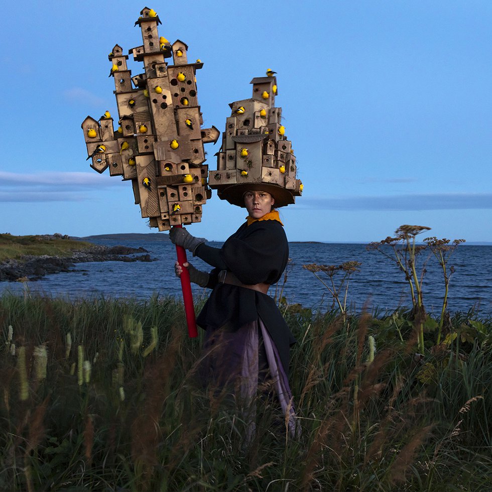 Meryl McMaster, "Harbourage for a Song," 2019