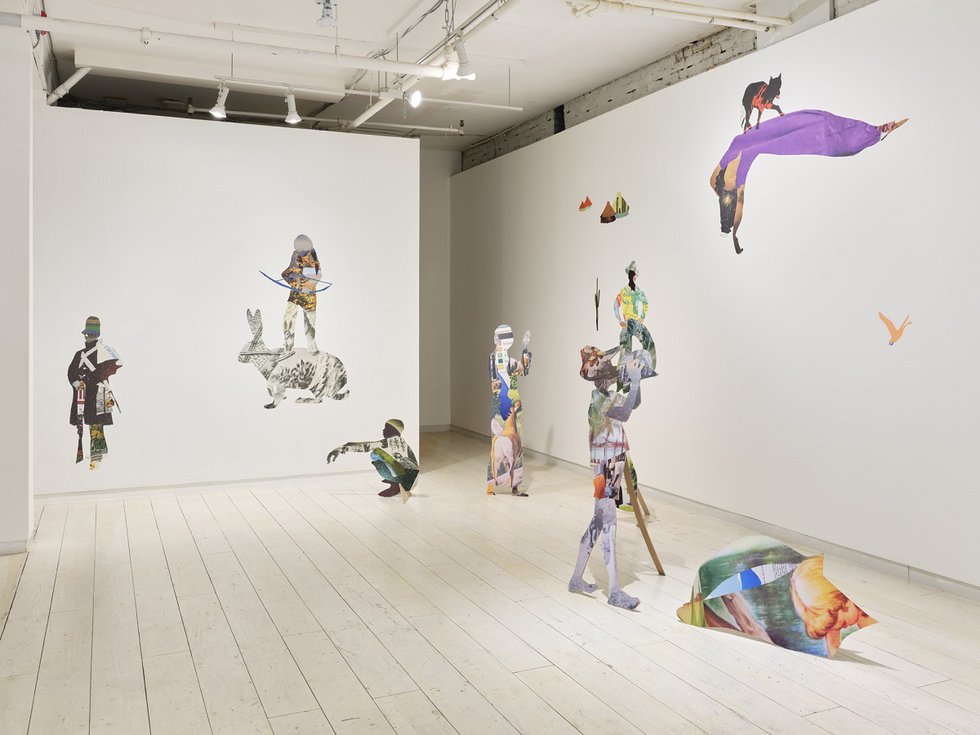 Anna Binta Diallo, “Wanderings,” 2020, installation view at Access Gallery (photo by Rachel Topham Photography)