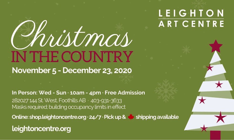 Leighton Art Centre, "Christmas in the Country," 2020