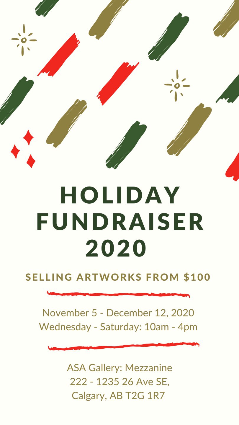 Alberta Society of Artists, "Holiday Fundraiser," 2020