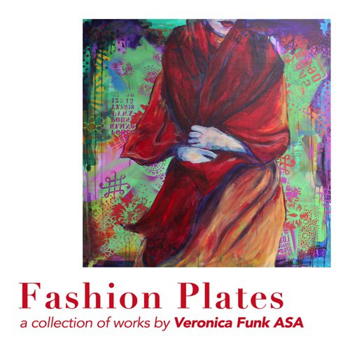 Veronica Funk, "Fashion Plates," 2020