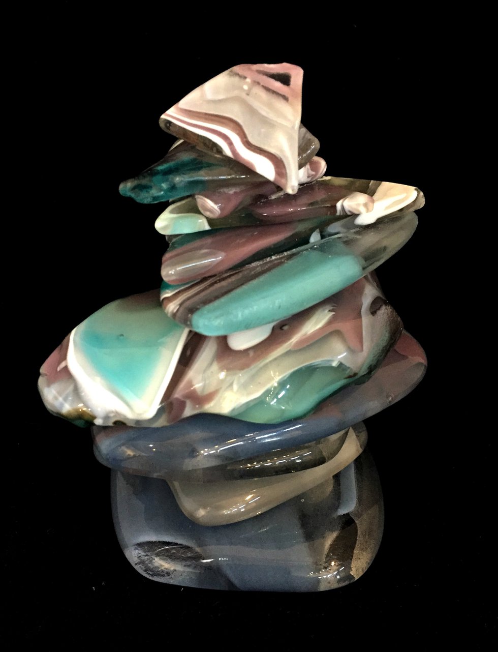 Heather Cuell, "Rocky Mountain Cairn," 2020