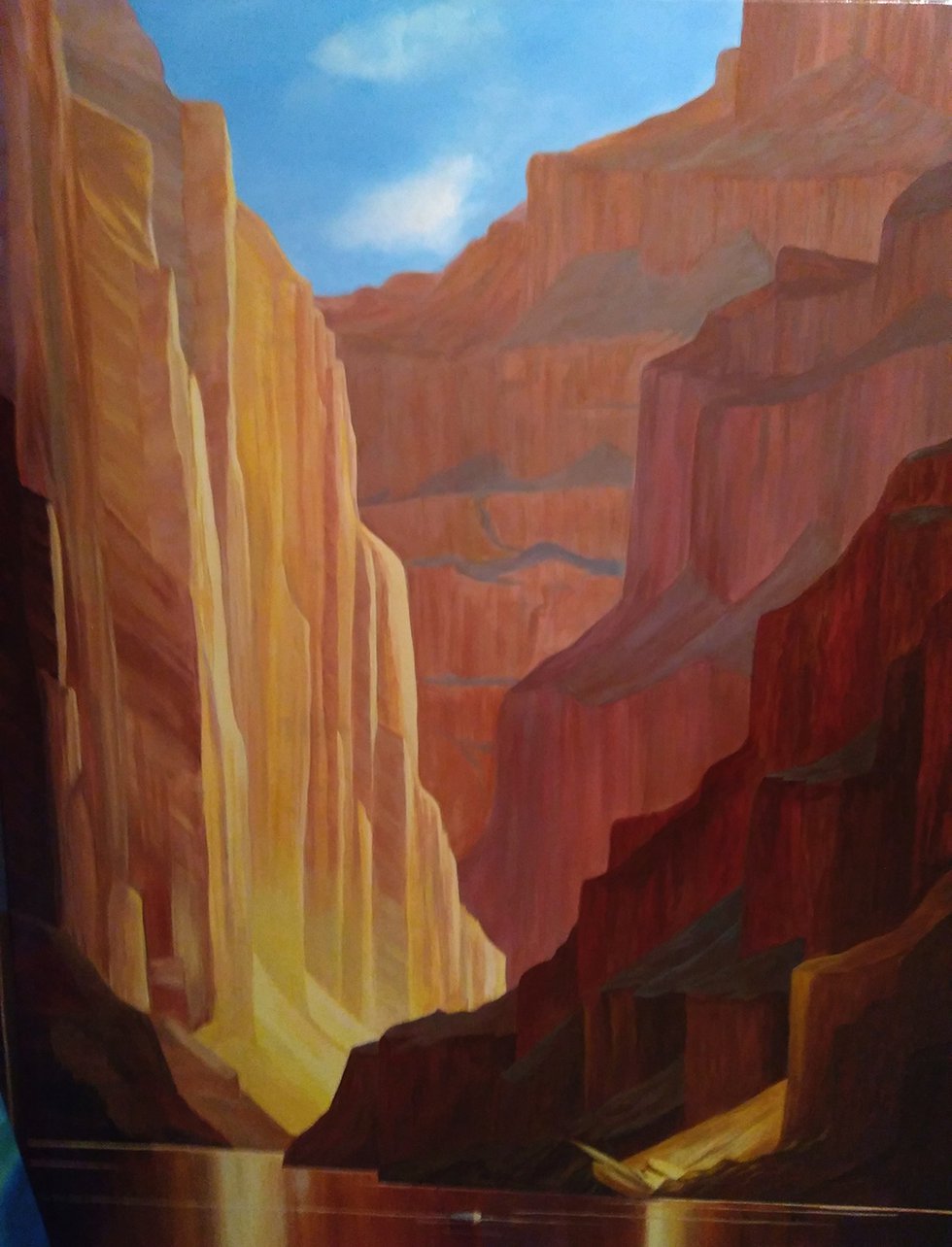 Joan Clement, "Canyon Light," 2020