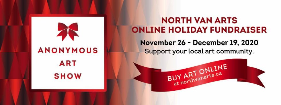 North Van Arts Online Holiday Fundraiser, 2020
