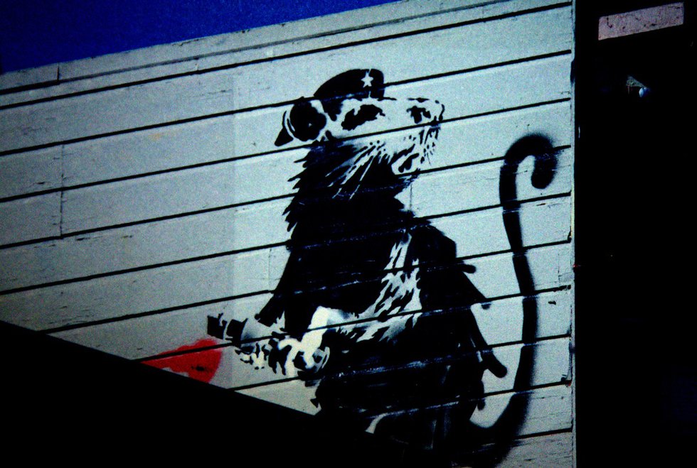 Banksy, "San Francisco," 2010