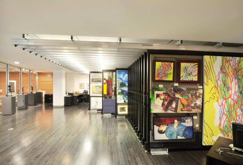 The art rental and sales office at the Art Gallery of Alberta in Edmonton. (courtesy AGA)