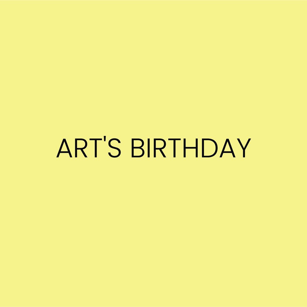 Southern Alberta Art Gallery, "Art's Birthday," 2021