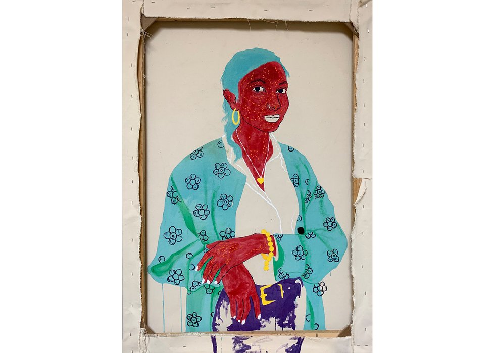 Chukwudubem Ukaigwe, “Portrait of Shaneela,” 2020