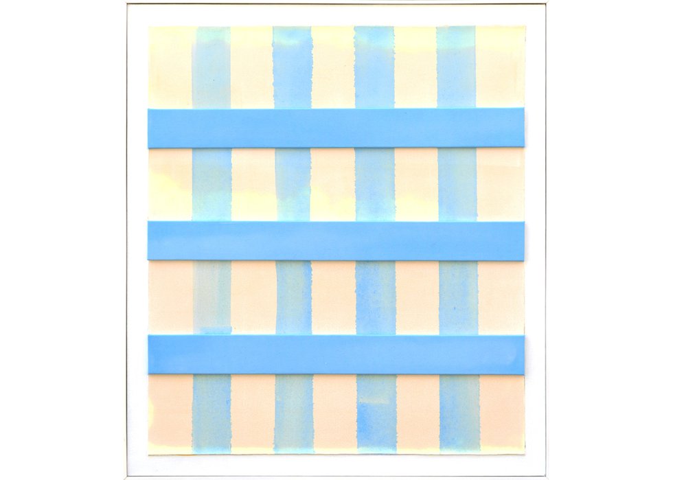 Robert Christie, "Two Levels of Blue," 2013