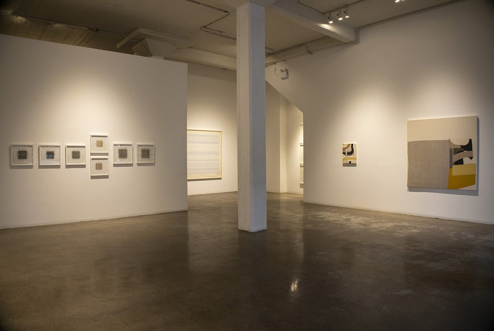 "Process," 2021, installation view at the Paul Kuhn Gallery in Calgary (courtesy of Paul Kuhn Gallery)