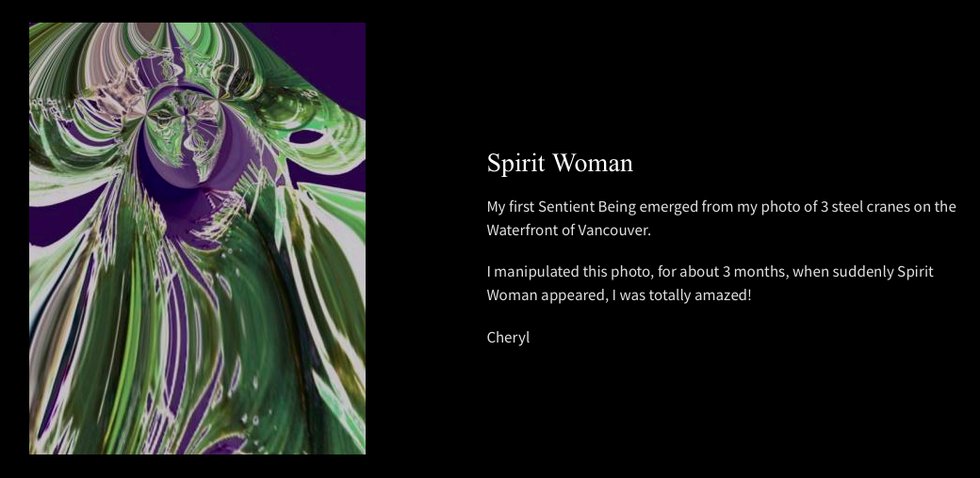 Cheryl Baker, "Spirit Woman," 2020
