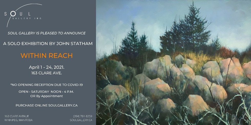 John Statham, "Within Reach," 2021