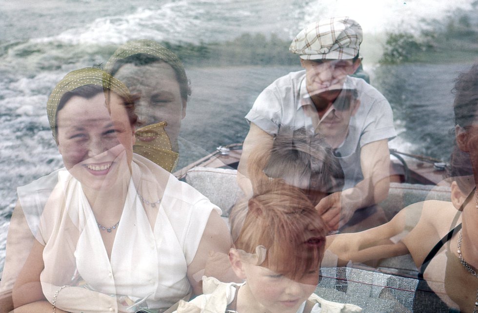 Anna Kasko, "Family on a boat trip," 2018