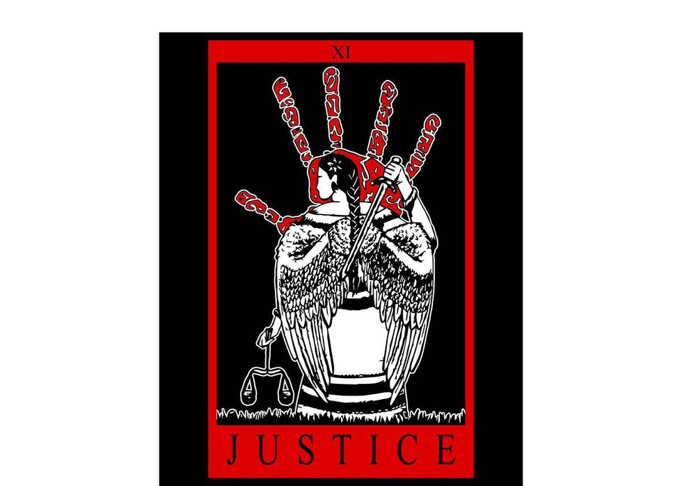 Brooklyn Carriere, “Justice” (photo courtesy Prairie Harm Reduction)