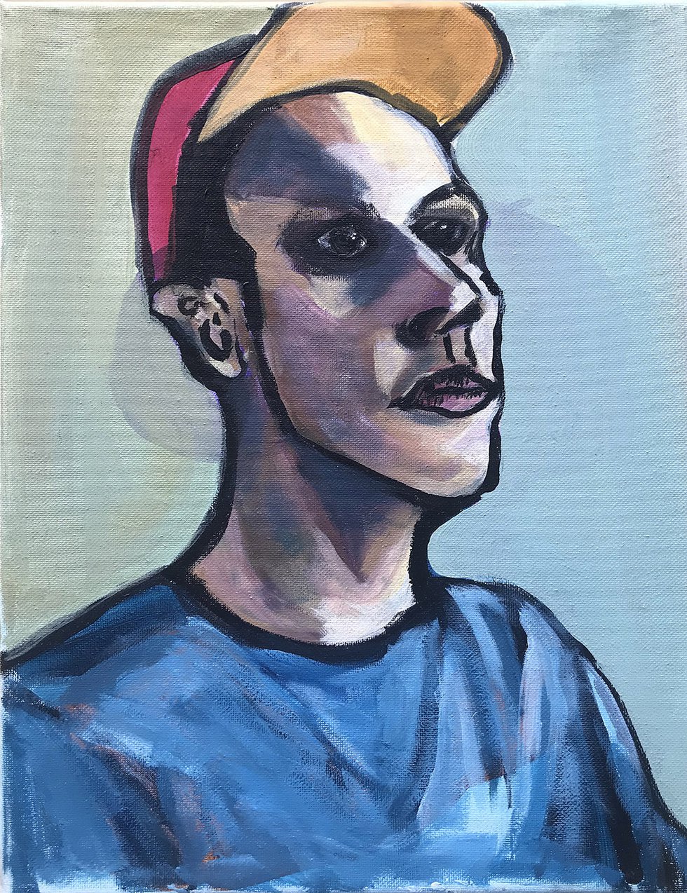 Bryan Cathcart, "Self-Portrait," 2020