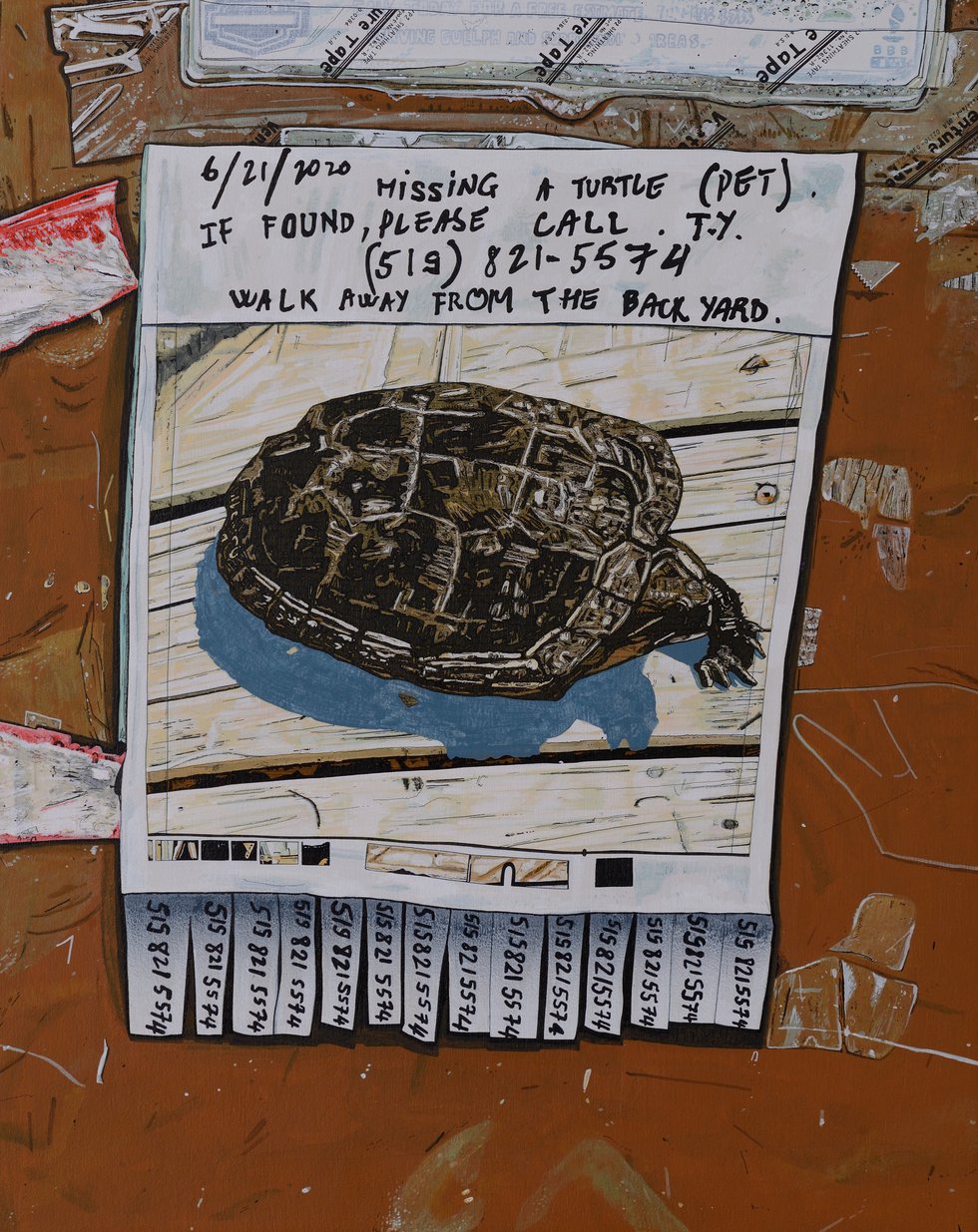 Andrew James McKay, "A Turtle (Pet),"  2020