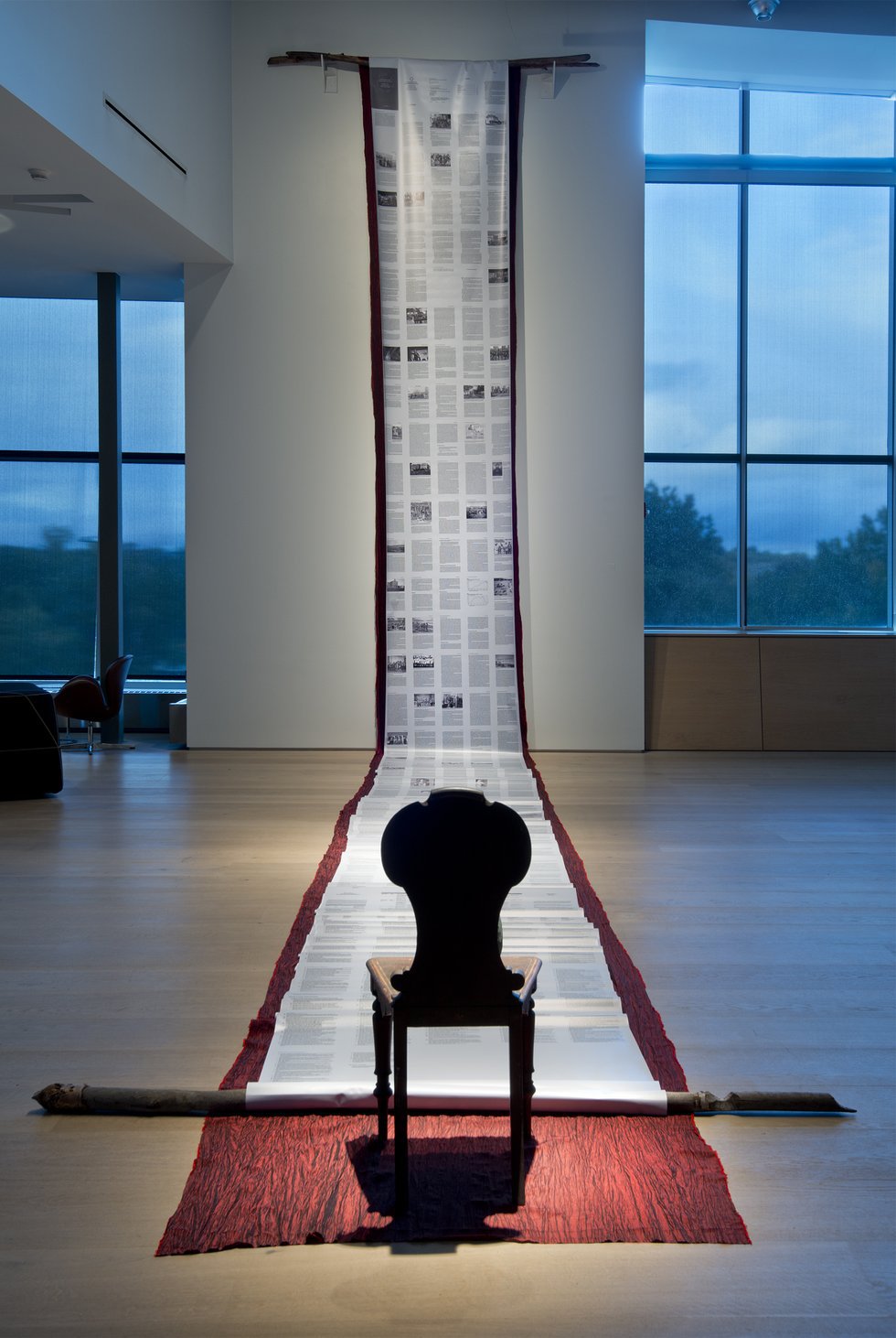 Mary Anne Barkhouse, "Tapestry I (Truth and Reconciliation),"  2021