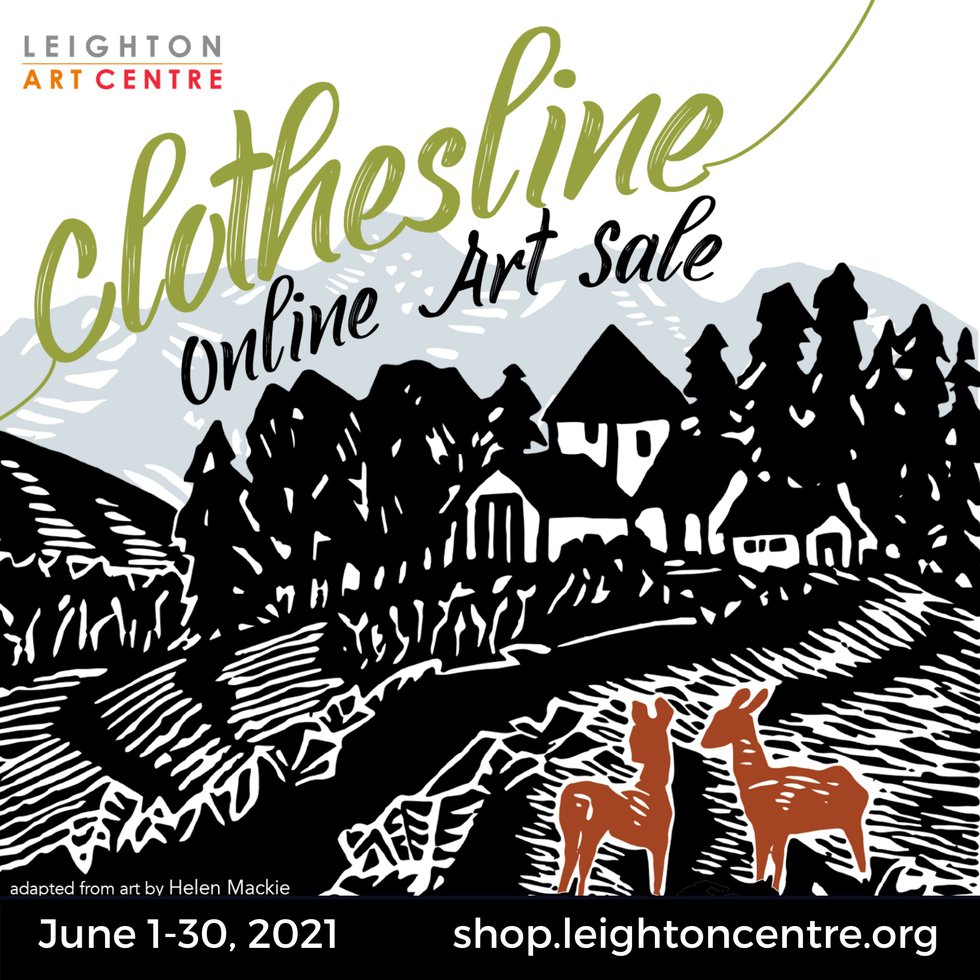Leighton Art Centre, "Clothesline Online Art Sale," 2021
