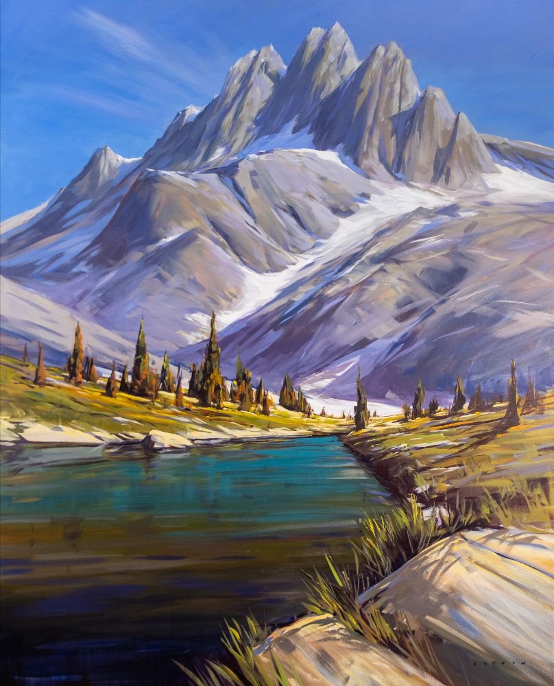 Charlie Easton, "Bugaboos Alpine Lake," 2020