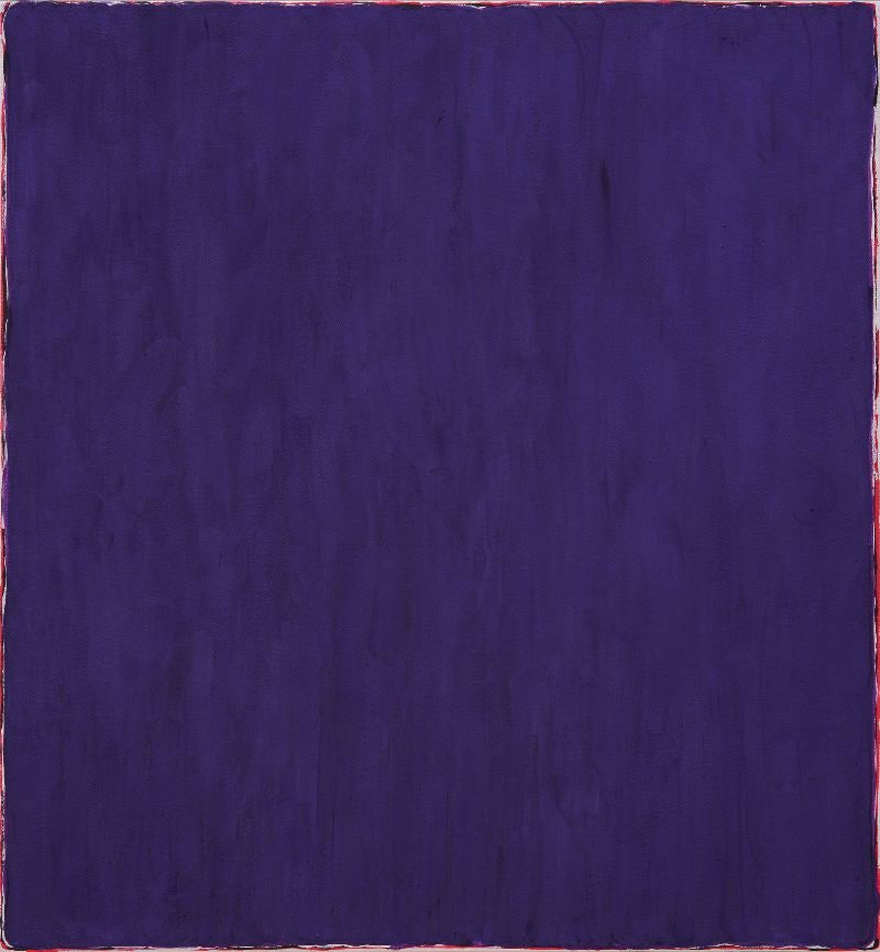 Mina Totino, "Ultramarine Violet (Gamblin)," 2021