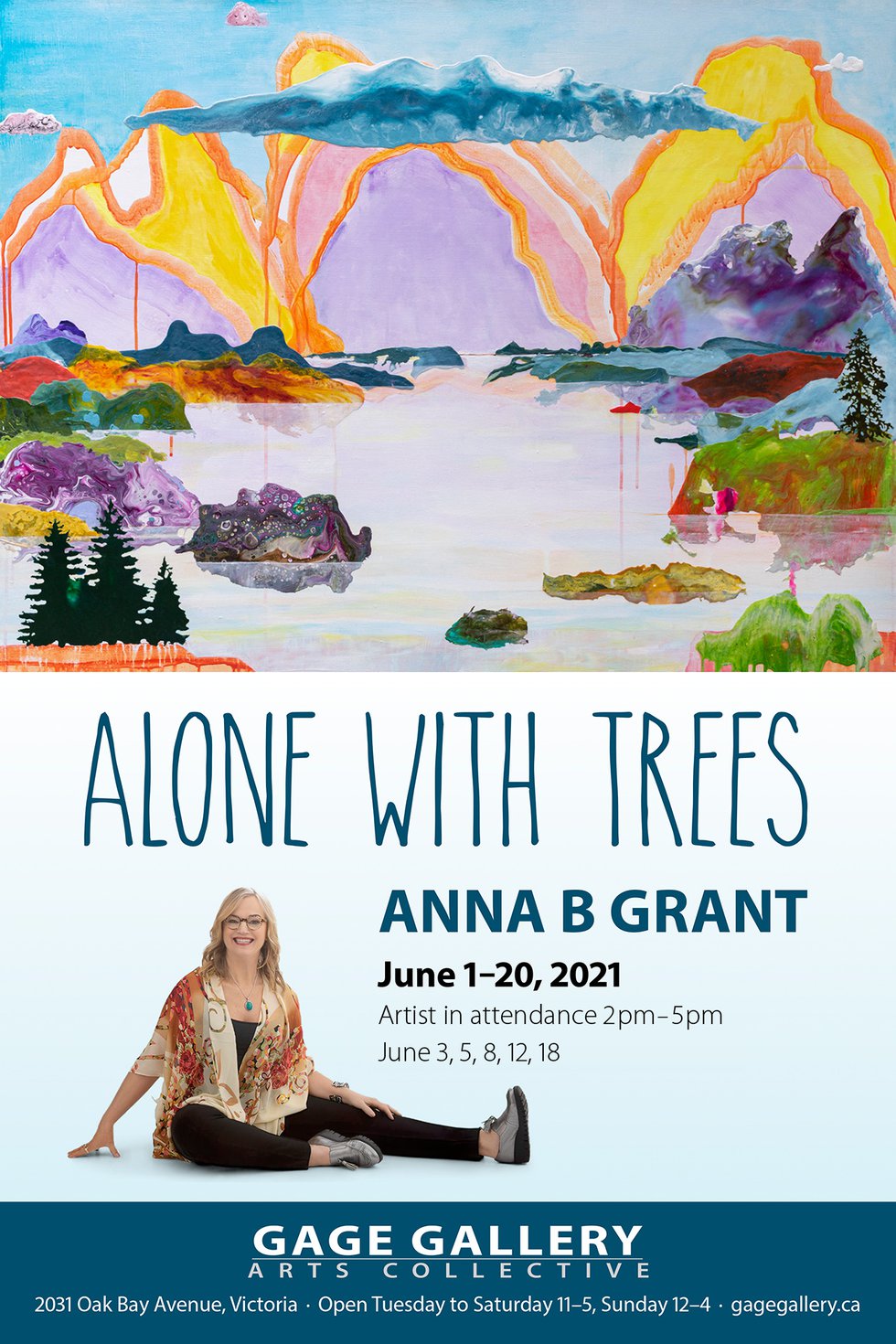 Anna B Grant, "Alone with Trees," 2021