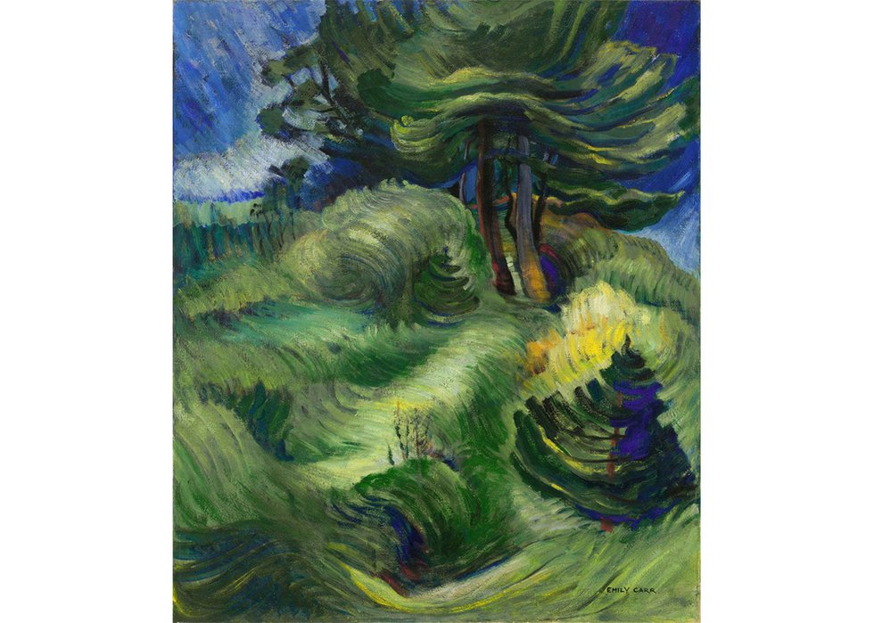 Emily Carr, “Tossed by the Wind,” 1939