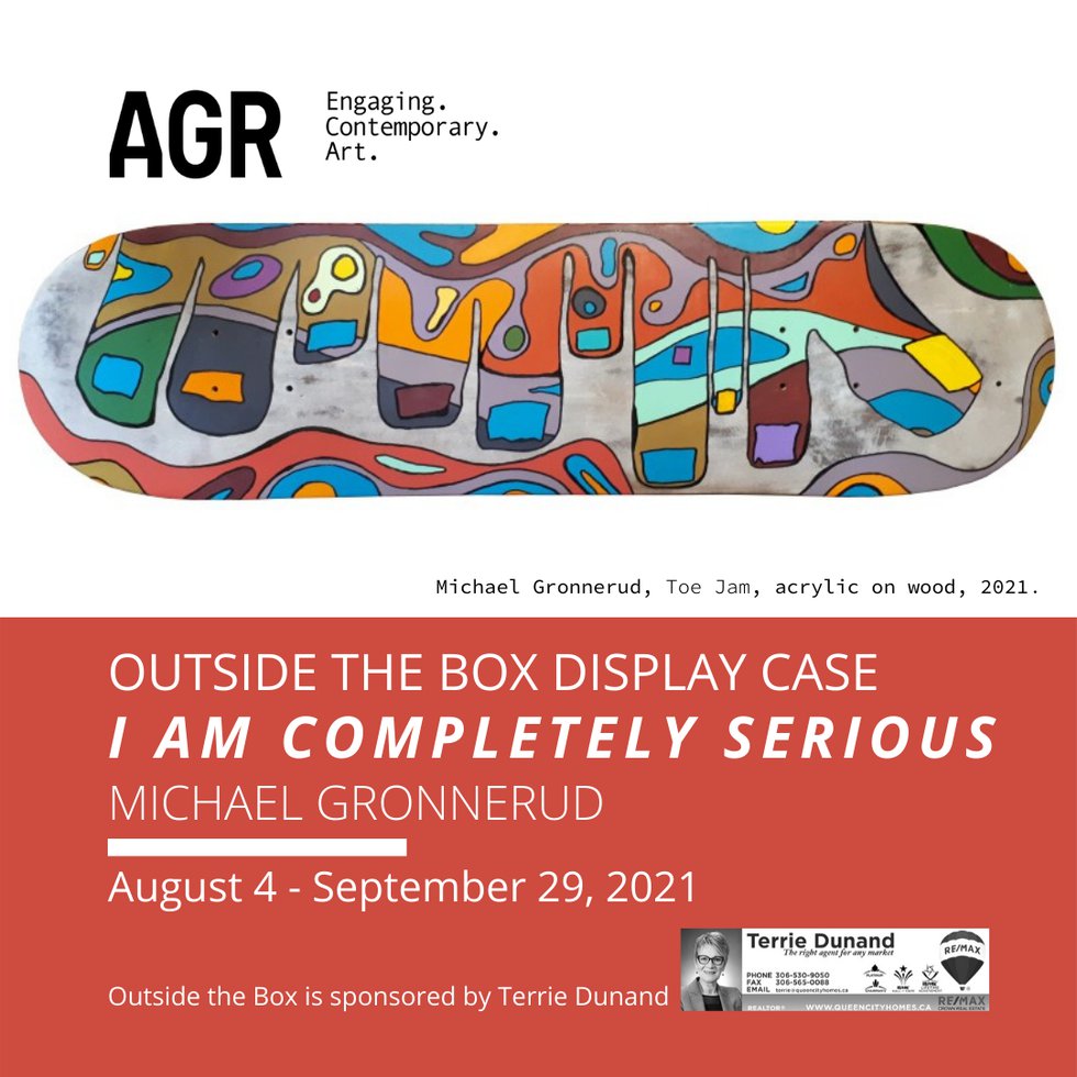 Michael Gronnerud, "I Am Completely Serious," 2021