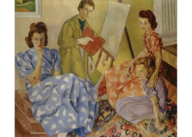 Suzanne Duquet, “Group,” 1941