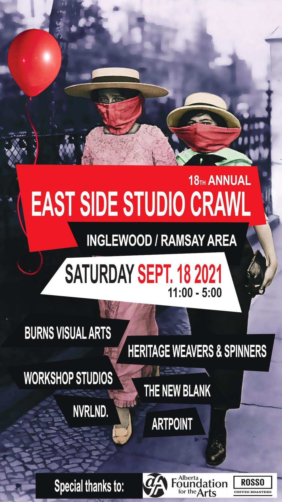 Burns Visual Arts Society, "East Side Studio Crawl," 2021