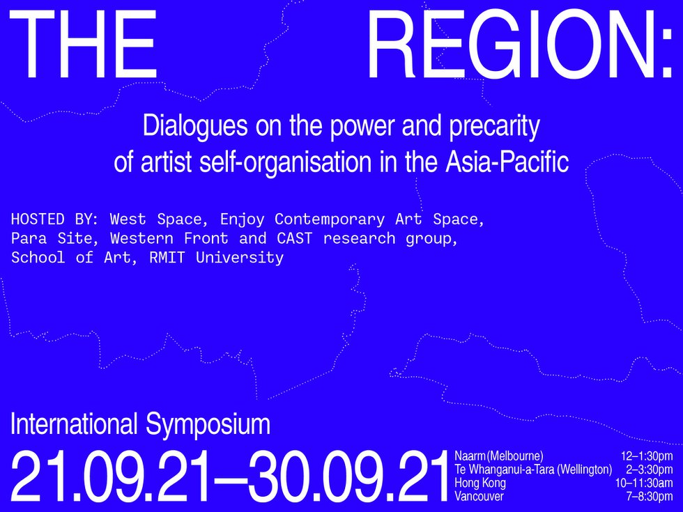 Western Front, "The Region Symposium," 2021