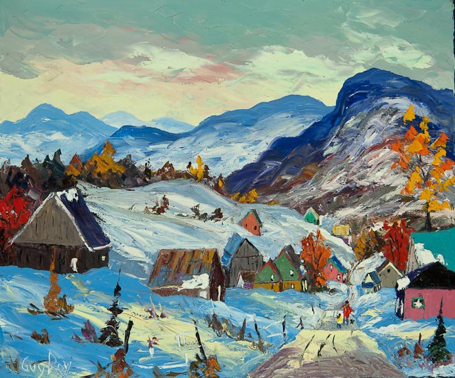 Guy Roy "L'Hiver a Charlevoix"