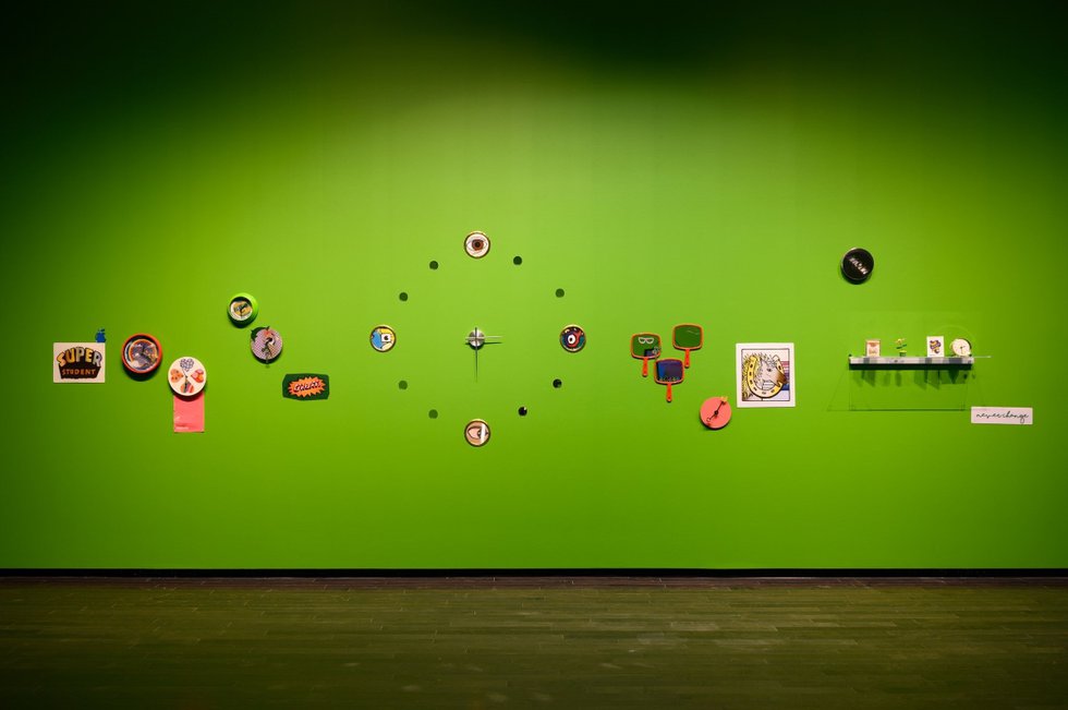 Harley Morman, "Let’s Do the Time Warp Again,” 2021, installation view at the Art Gallery of Alberta, Edmonton (courtesy AGA; photo by Charles Cousins)