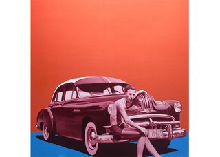 Paul deGroot, “Andy with Pontiac,” 2018