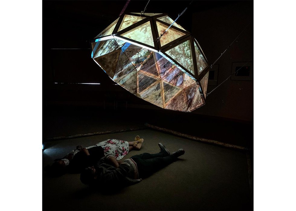 Casey Koyczan, Tania Larsson, Melaw Nakehk’o and Davis Heslep, “Moose Hide Dome,” 2021
