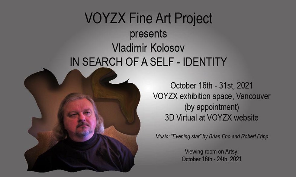 Vladimir Kolosov, "In Search of a Self-Identity," 2021