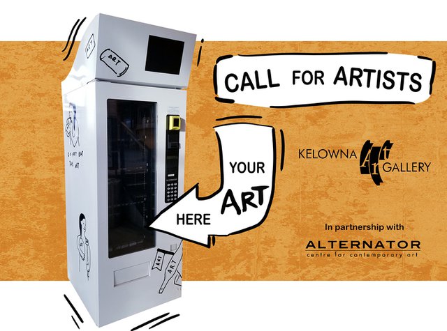 Kelowna Art Gallery, "Art Vending Machine," 2021