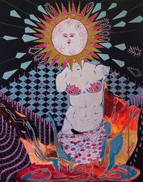 Sadia Fakih, "(Merging Of) Sun And Venus," 2021