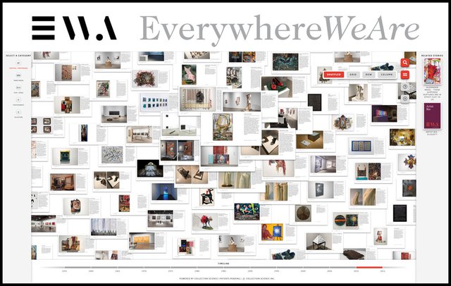 Contemporary Calgary’s exhibition “Everywhere We Are” features a digital gallery using PhileSpace. (courtesy Contemporary Calgary)
