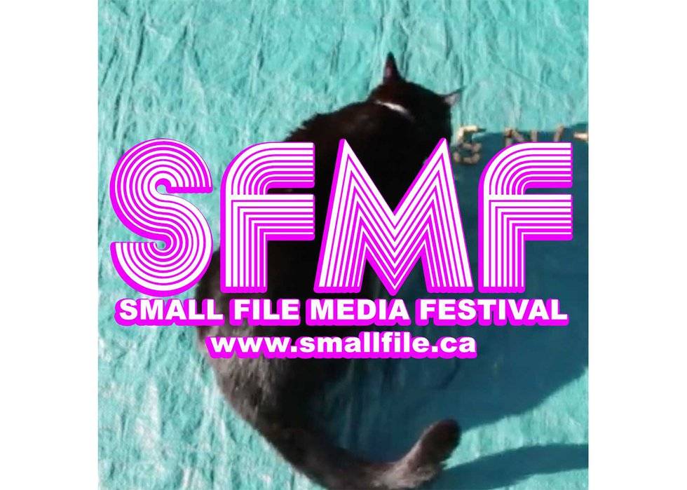 A Small File Media Festival poster from 2021. (courtesy Small File Media Festival)
