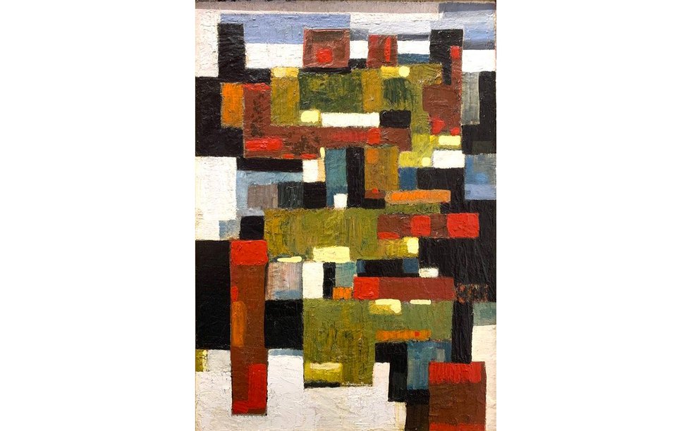 Fritz Brandtner, “Abstract #33,” 1966