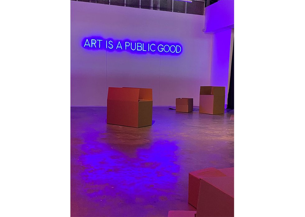 Zainub Verjee, “Art is a Public Good,” 2020