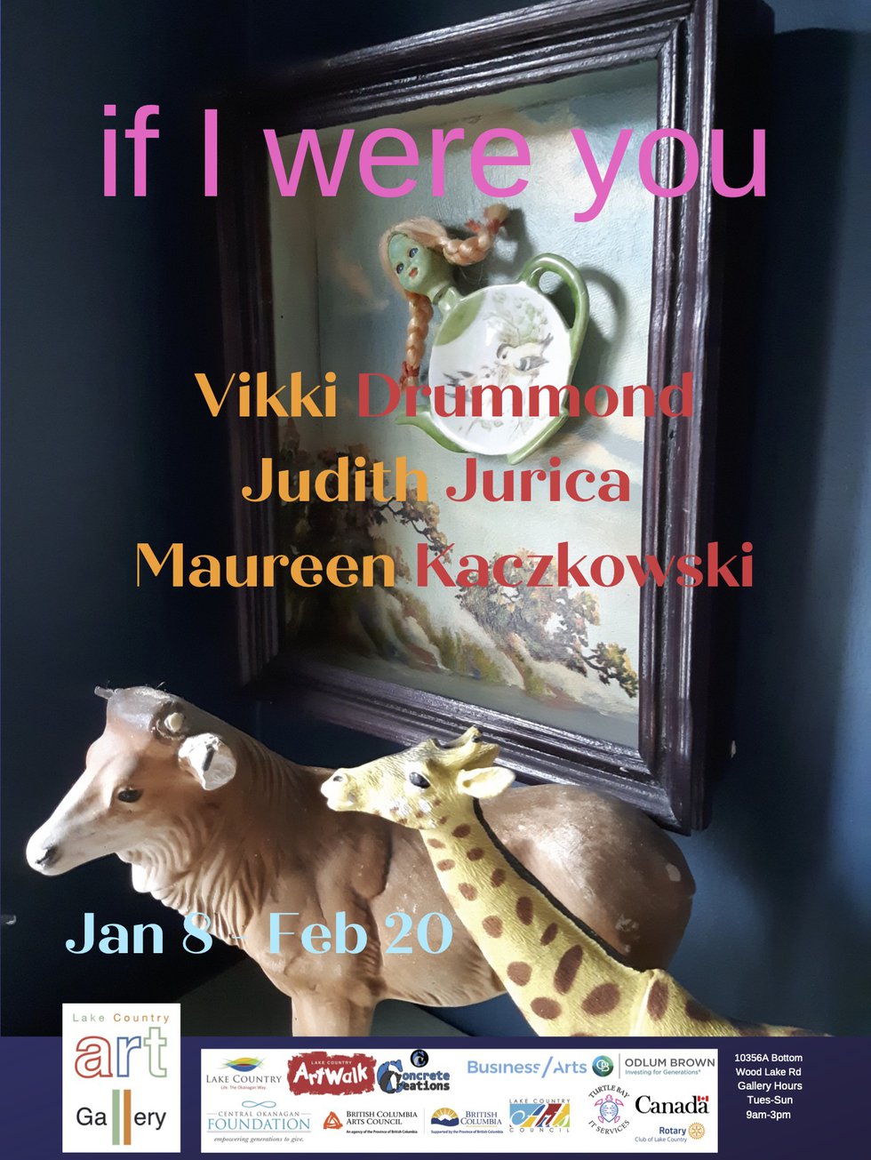 Judith Jurica, Vikki Drummond and Maureen Kaczkowski, "If I Were You," 2022