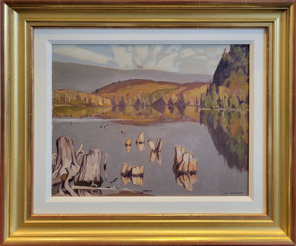 Alfred J. Casson (1898-1992), "Still Morning, Baptiste Lake," n. d.
