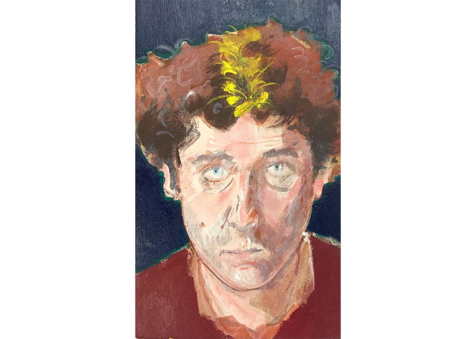 Cliff Eyland, “Self-Portrait with Yellow Streak,” 1987