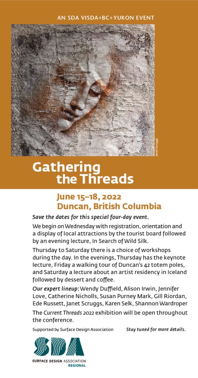 Janet Scruggs, "Gathering the Threads," 2022