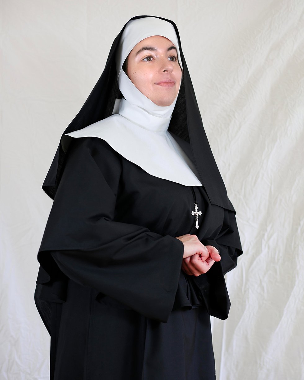 Elise Dawson, "Self-portrait as nun," 2020