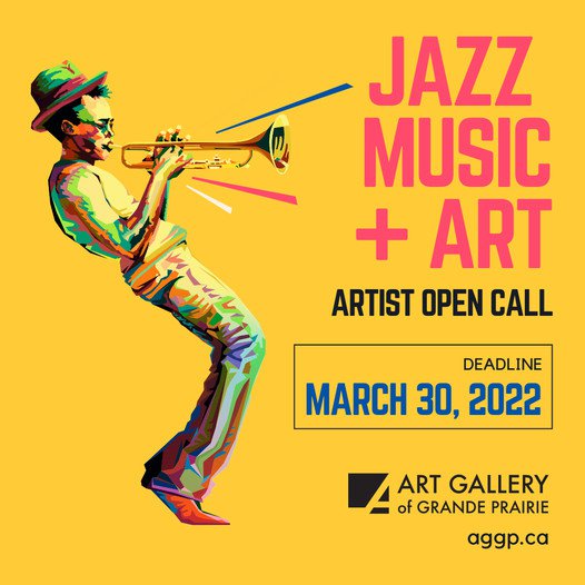 Art Gallery of Grande Prairie, "Jazz Music + Art," 2022