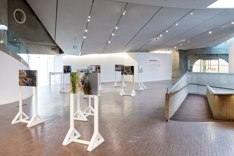 Dona Schwartz, “Ordinary People (Like Me),” 2022, installation view at Contemporary Calgary (photo by Jesse Tamayo, courtesy Contemporary Calgary)