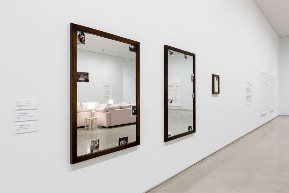 Ken Lum, “Photo-Mirror” series, 1997-1998