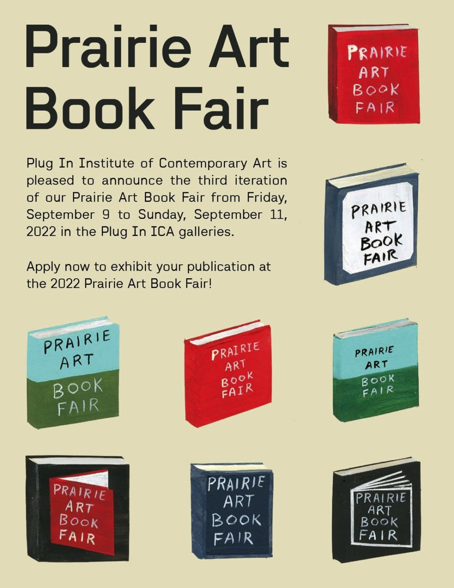 Michael Dumontier and Neil Farber, "Prairie Art Book Fair logos," 2022